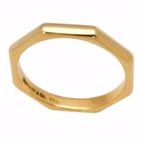 SOLD IN OUR STORE 18K Tiffany & Co. Yellow Gold Wedding Band - Picture 3 of 4